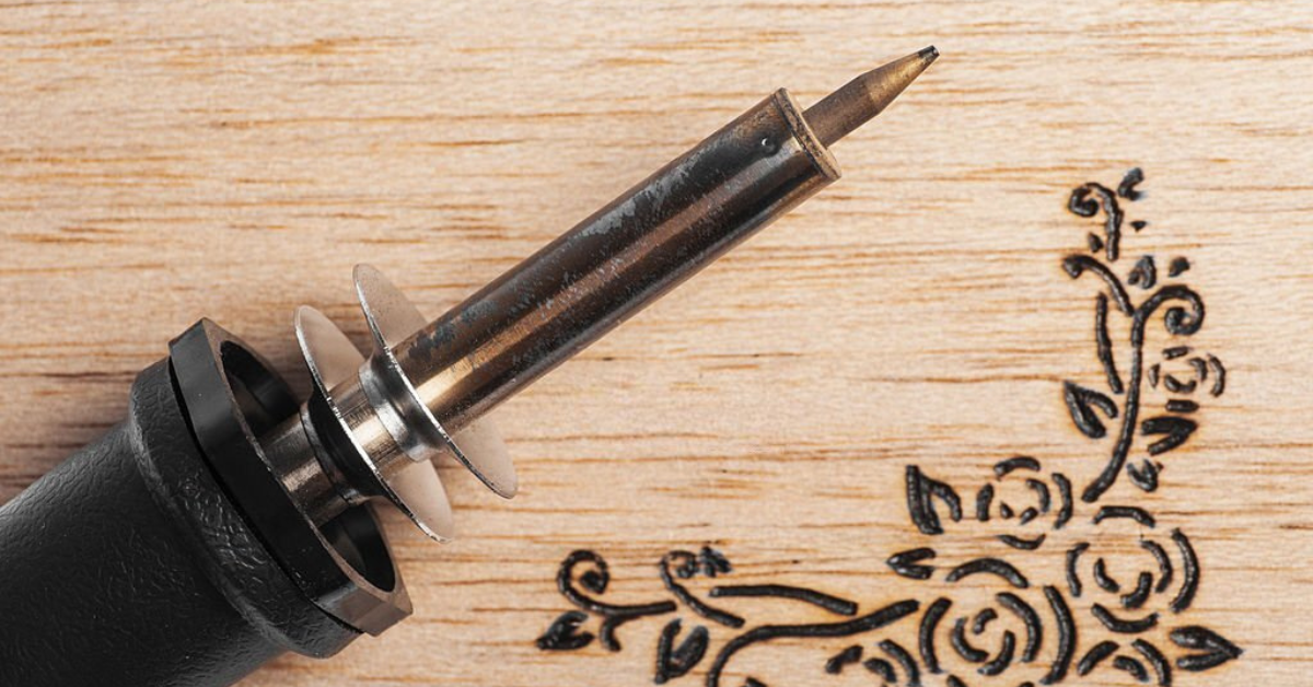 Wood burning on carvings STRYI CARVING TOOLS