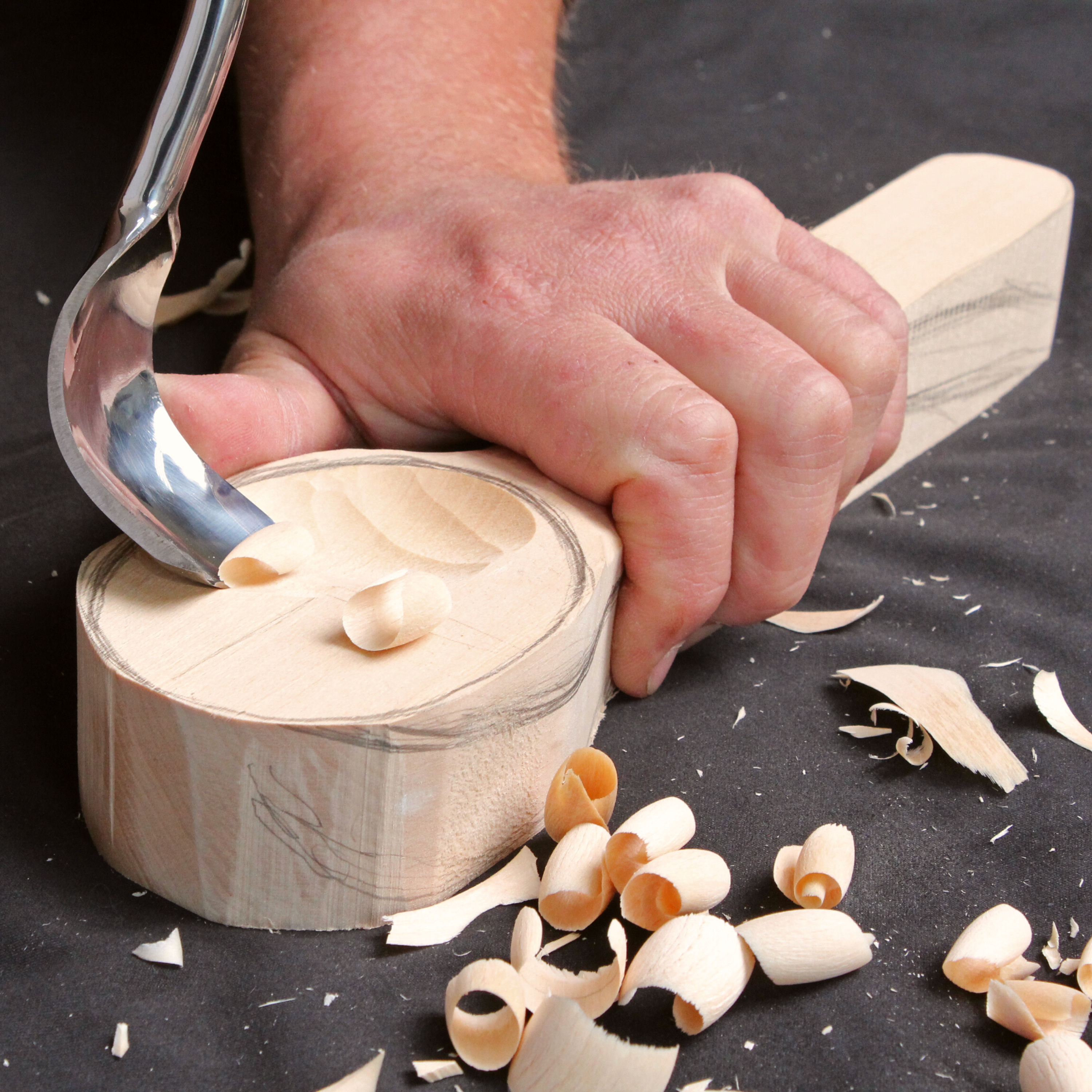 Bent Gouges STRYI CARVING TOOLS