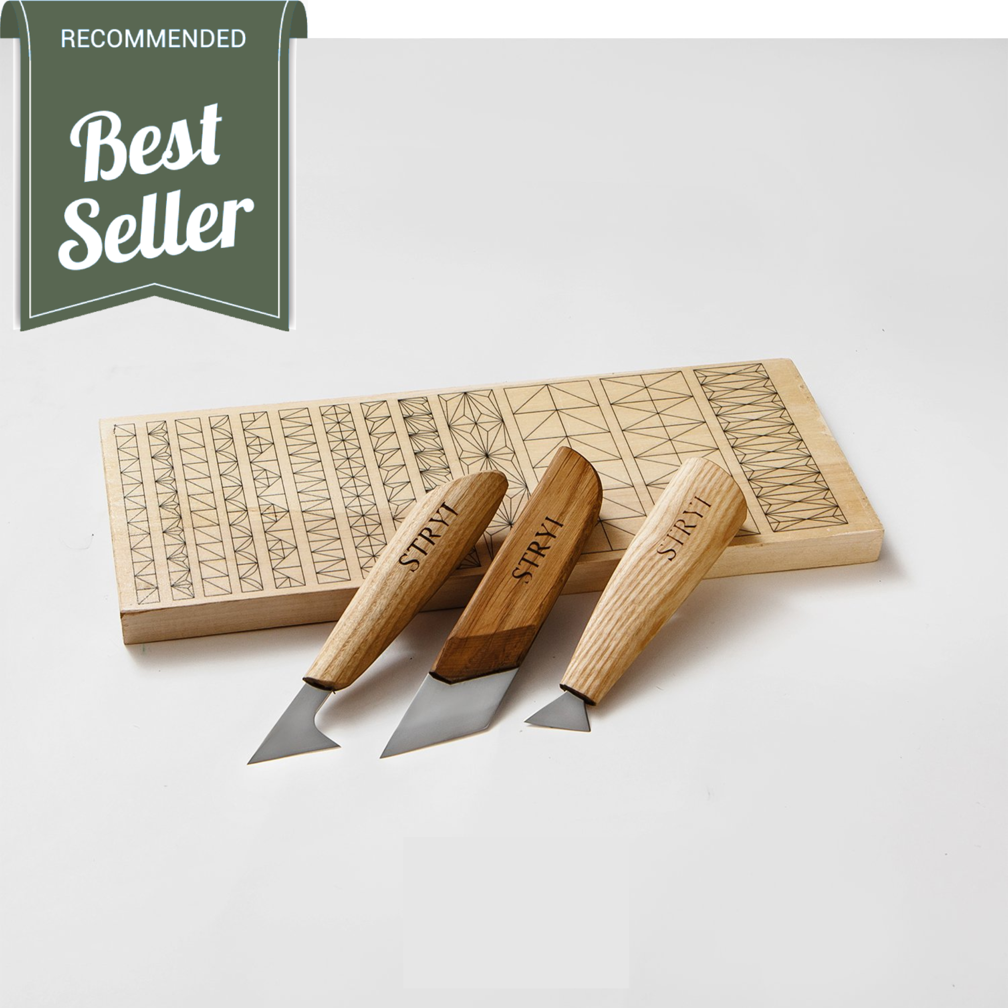 Cuchillo para tallar madera 65mm, cuchillo para tallar virutas STRYI A –  Wood carving tools STRYI
