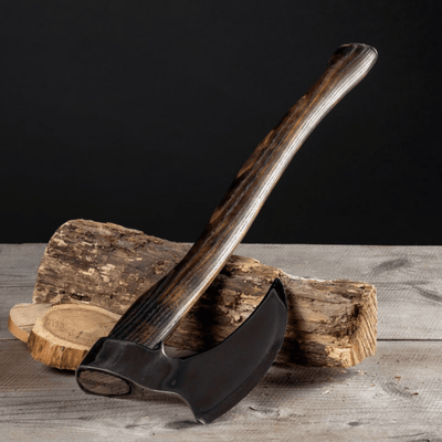 Large wood axe