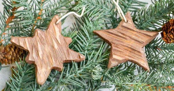 Wood carving Christmas idea