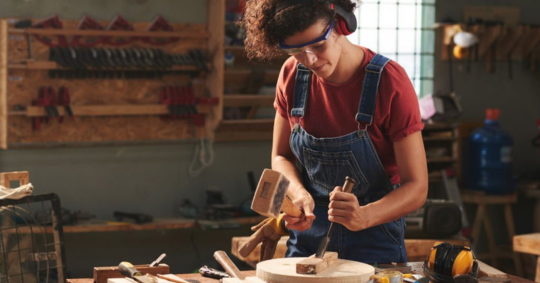 Wood carving safety: protecting yourself while using chisels