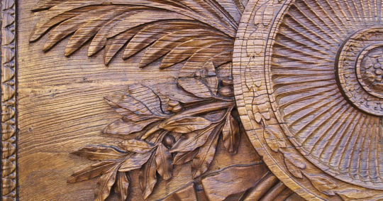 How to carve a relief design in wood?