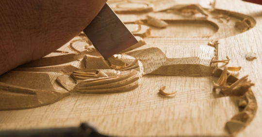 Relief carving tips