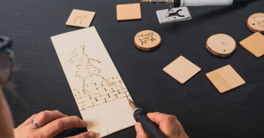 The magic of pyrography: tools for wood burning art