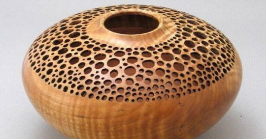 Pierced wood carving: a delicate art form