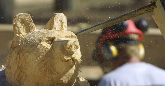 Chainsaw carving: an art form with bite