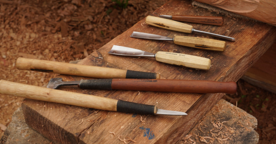 Carving tradition: indigenous wood carving tools