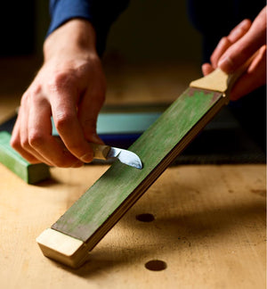 Polishing & Sharpening wood carving tools