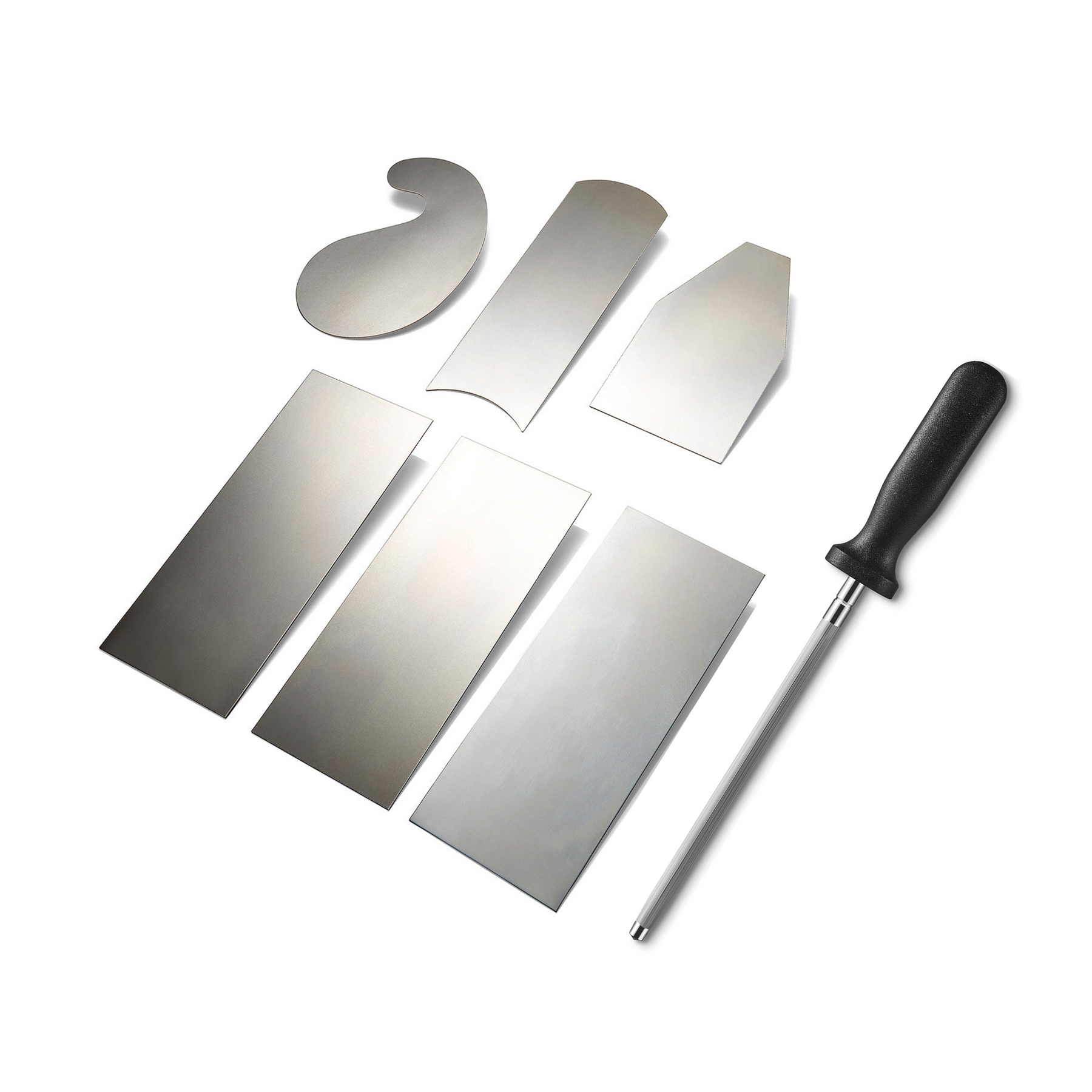 Versatile Burnisher Scraper Set: Includes Six Multi-Shaped Scrapers ...