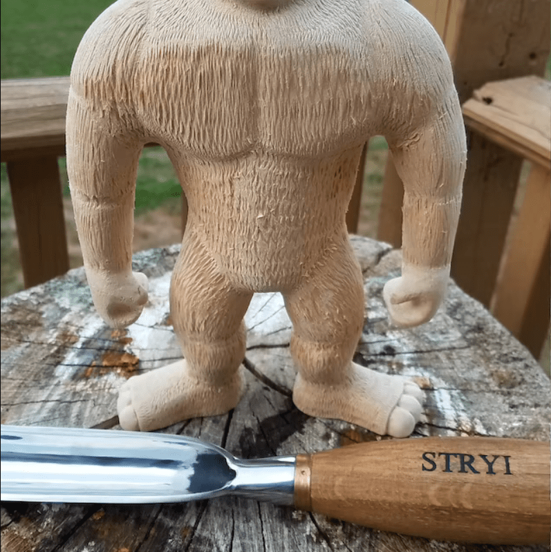 Sculpture Tools Set 3pcs, Metal Sculpting Tools, Traditional Sculpting Tools STRYI CARVING TOOLS