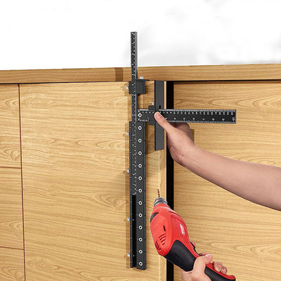 Drill Guide for Cabinet Hardware Jig