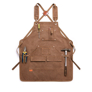 Eco-friendly materials in woodworking aprons