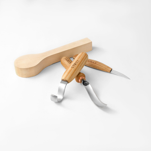 wooden spoon carving set