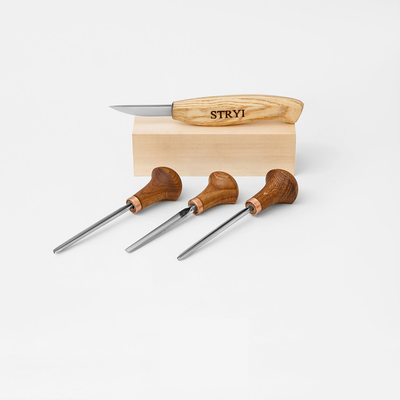 Juego de herramientas para tallar madera 30 piezas STRYI Profi, juego –  Wood carving tools STRYI