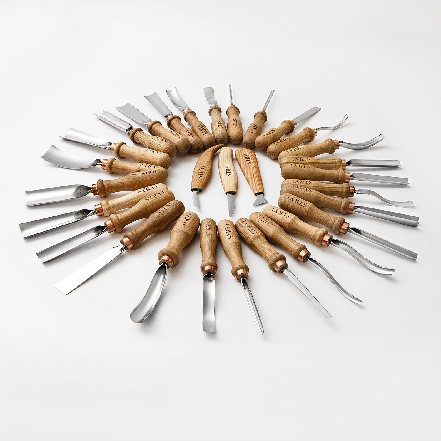 Wood Carving Tools Set 30pcs For Beginners And Professionals, Wood ...