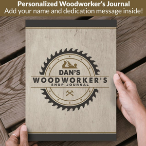 Personalized Woodworker’s Shop Journal