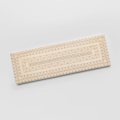 Basswood Practice Board 11.8" x 4" Inches For Beginner Woodcarvers - STRYI CARVING TOOLS